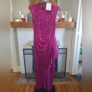 NEW Belle badgely Mischka Isla dress